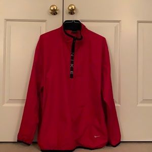 Vintage XL red nike windbreaker like new condition
